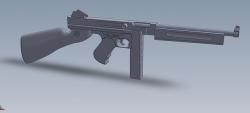 ▷ american m1a1 thompson 3d models 【 STLFinder 】