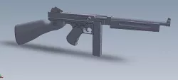 M1A1 Thompson 3D model
