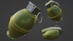 M26 Grenade 3D model