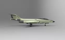 McDonnell F-101 Voodoo 3D model