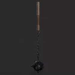 Medieval Flail  Low-poly 3D model