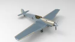 Messerschmitt Bf 109 1 3D model