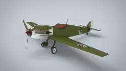 Messerschmitt Bf 109 3D model