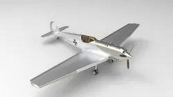 Messerschmitt Bf 109 3D model