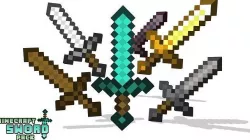 Minecraft Sword Pack Low-poly 3D model
