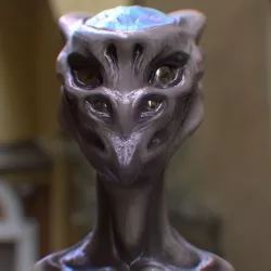 monster 01 3D model