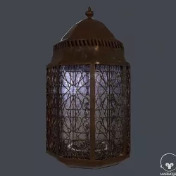 Moroccan Lamp 3D model