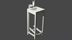 Moveable Hand Washer 3D model