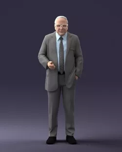Old man 0617 3D model