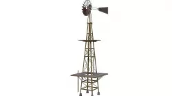 Old Windmill Low-poly 3D model