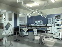 operating room 3D model