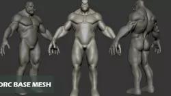 Orc  Base  Mesh 3D model