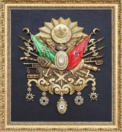 OSMANLI DEVLET ARMASI    COAT OF ARMS OF THE OTTOMAN EMPIRE 3D model