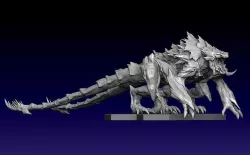pacific rim mega kaiju 3D model