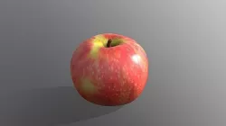 Pink Lady Apple 3D model