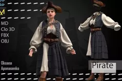 Pirate 3D model