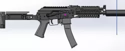 Ppk 20 vityaz 3D model