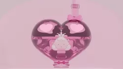 Queen Revive Mushi Potion 3D model