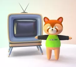 raccoon  3D model