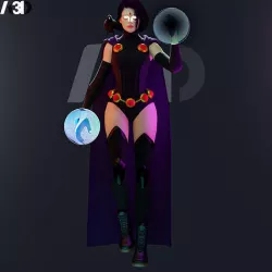 raven -tini titane 3D model