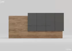 Reception Desk  Low-poly 3D model
