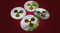 Ripple coin 3D model