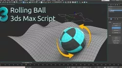 Rolling Ball 3ds Max Script 3D model