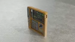Sci Fi Industrial Console - Control Panel - Game Ready Low-poly 3D model