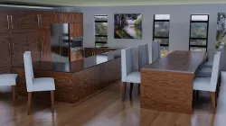 sitting and dining 3D model