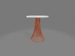 Small Round Table 3D model
