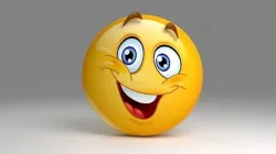 Smile Low-poly 3D model