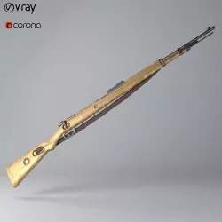 Sniper Refile kar98 3D model