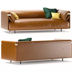 Sofa  Alma 520 by Rolf Benz 3D model
