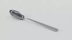 Spoon Low-poly 3D model