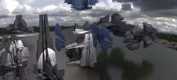 Stargate Pyramid City 3D FBX file 12 models 3D model