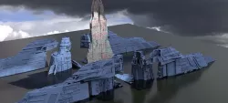 Stargate Pyramid Temple 3D model