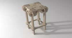Stool 3D model