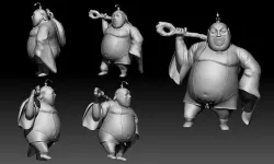 Taiyi real person 3D model
