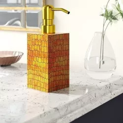 Tamara Genuine Leather Soap Dispenser 3D model