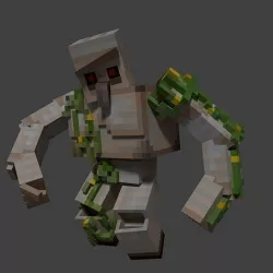 Temir Golem 3D model