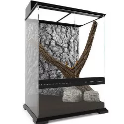 Terrarium With A Snake 3D model