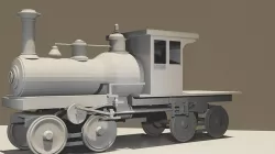 Train 3D model