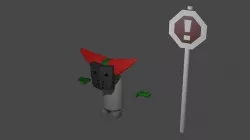 tricky the clown 3D model