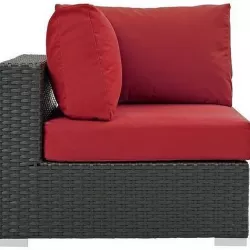 Tripp Corner Patio Chair with Sunbrella Cusions 3D model