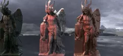 Undead Ronin Samurai Statue 3D model