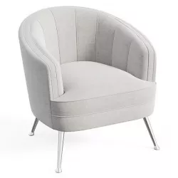 Uttermost Janie Accent Chair 3D model