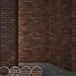 Vandersanden Brick Schwarzburg Texture