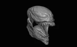 Venom wraith hand puppet model 3D model