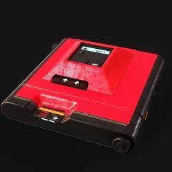Walkman Low-poly 3D model