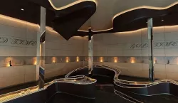 Watch Store interior with hand model included 3D model